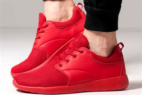 Rote Sneaker für Herren 